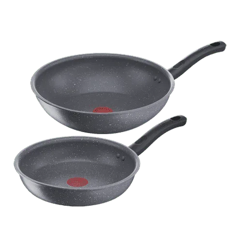 Bộ chảo Tefal Cook Healthy 2pcs (Chảo 24/Chảo xào 28)