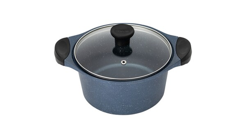 Nồi đúc vân đá xanh DuraRock 24cm dùng cho bếp từ