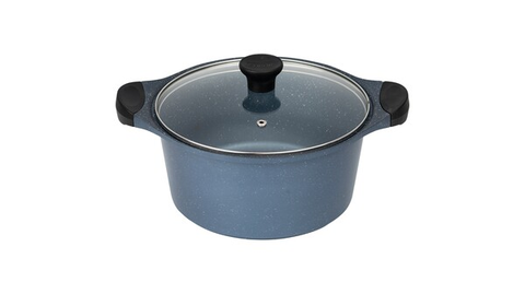 Nồi đúc vân đá xanh DuraRock 20cm dùng cho bếp từ