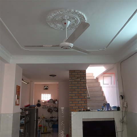 Quạt trần KDK, màu trắng bạc M60XG(SIL)