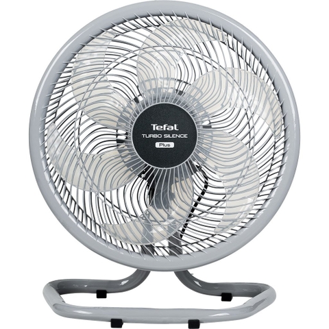 Quạt sàn TEFAL TB Silence Plus VH686790 - Xám Cánh Trắng