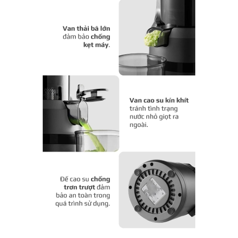 Máy ép chậm mini Fujihome SJ08