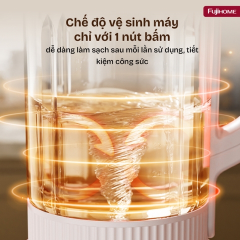 Máy nấu sữa hạt FUJIHOME SM01B mini cho gia đình