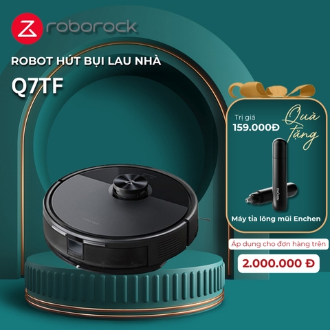 Robot Hút Bụi Lau Nhà Roborock Q7TF – Hàng Chính Hãng - Bảo Hành 2 Năm