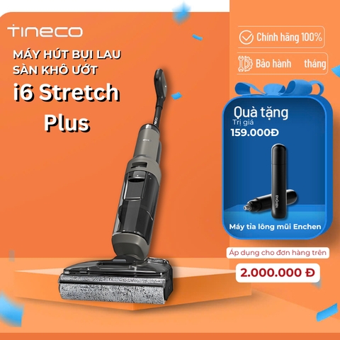 Máy hút bụi lau sàn khô ướt Tineco Floor One i6 Stretch Plus - Bảo hành chính hãng Tineco