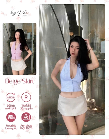 Beige Skirt