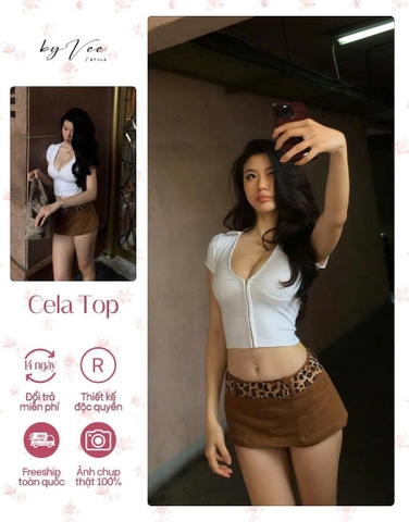 Cela Top - White