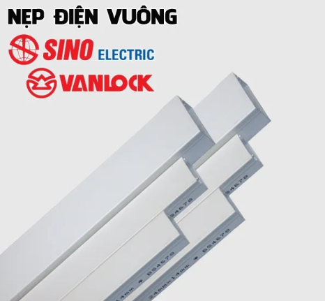 SINO Nẹp vuông 24x14 - GA24 cỡ to ( ghen vuông bó 50pcs dài 2m )