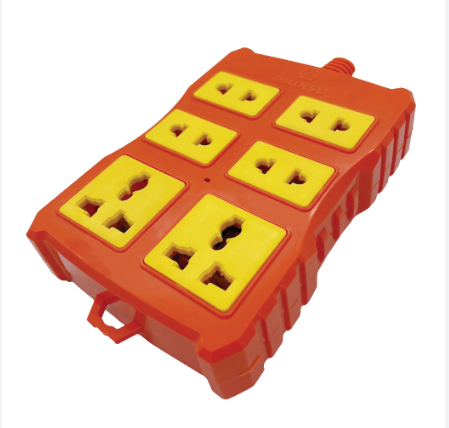 OMINSU Ổ cắm không dây siêu chịu tải 6 cửa 6Q6500C ( 50c/T )