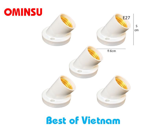 OMINSU Đui đèn vát tường E27 - W55 - 2 ( 80c/t )