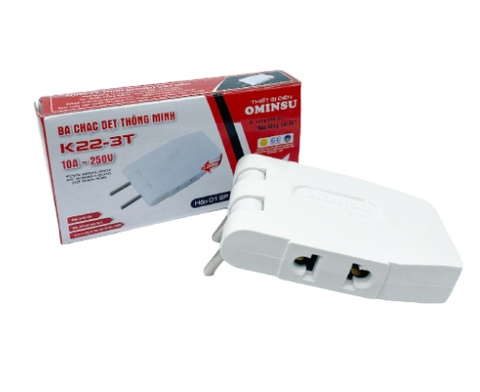 OMINSU Phích chia, đầu nối thông minh k22 - 3T ( 60c/t )