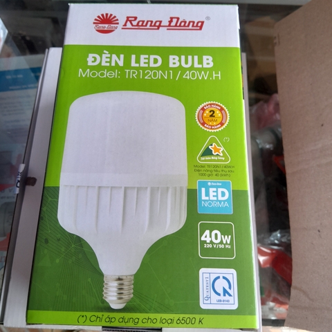 Rạng Đông 40W - Bóng led trụ ( sáng trắng )