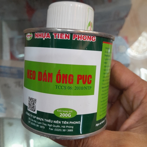 Tiền Phong - Hộp Keo dán ống PVC 200g