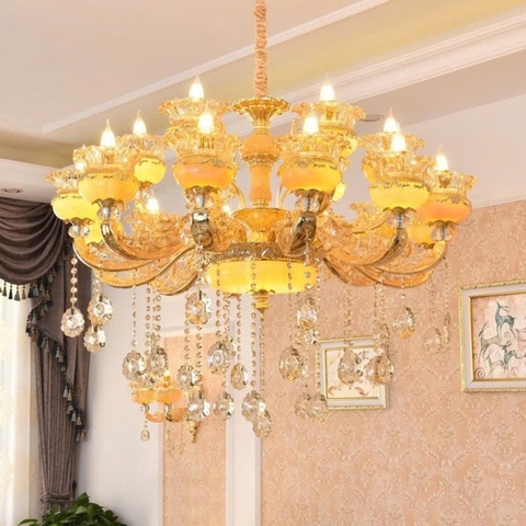 Đèn chùm tân cổ điển 8017 / 15T 15 tay