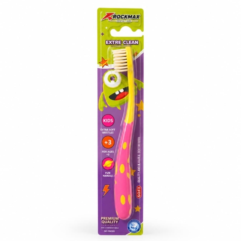 Rockmax RM300 - Bàn chải đánh răng trẻ em Extre Clean