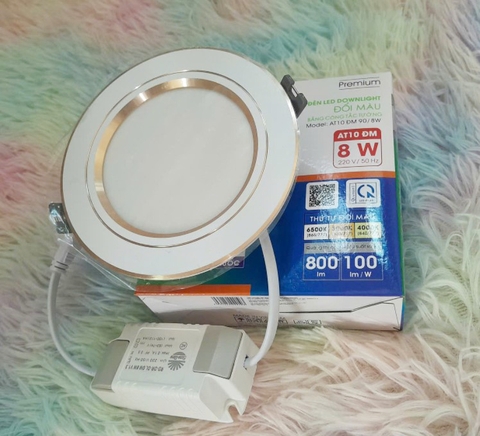 Rạng Đông 8W - Âm trần đổi màu phi 90/8W AT10