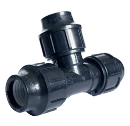 Hathaco - Tê chia 3 HDPE 25 ( nước sạch )