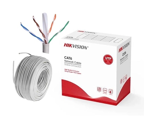 Hikvision CAT 6E - Dây mạng 8 lõi đồng DS-1LN6