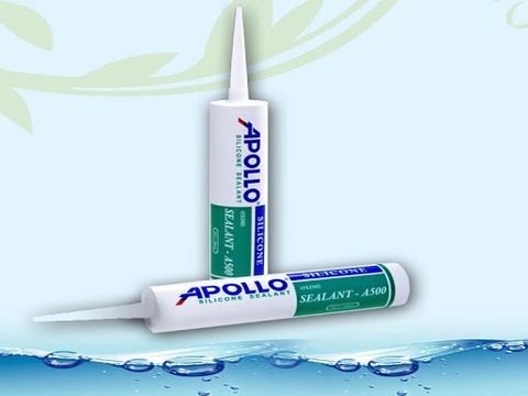 APOLLO A500 Trắng Trong - Keo SILICONE  300ml ( CLEAR )