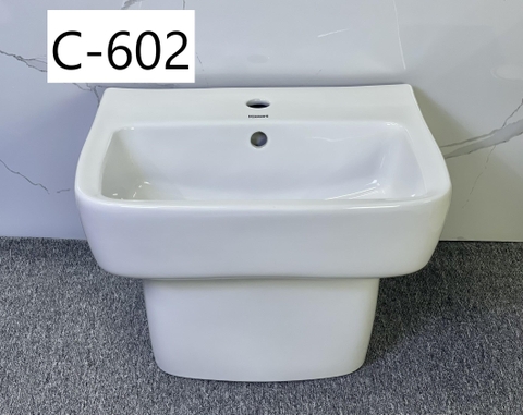 Prince C602 - Chậu lavabo + chân