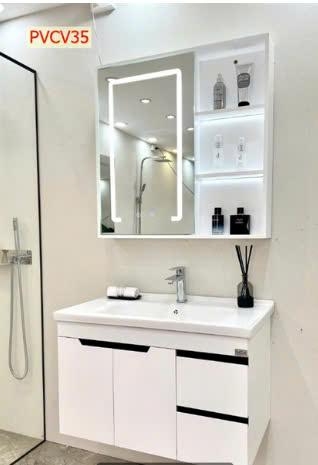 Prince PVC35 - Bộ tủ chậu chống nước cao cấp