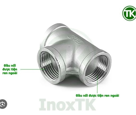 MH INOX 304 - Tê 3 đầu ren trong 21
