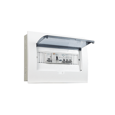 SINO Tủ điện âm tường 8-12 át E4FC8/12LA