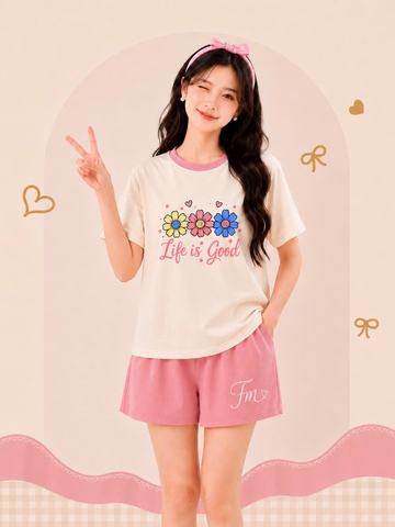 FreeMe - Bộ thả rông chính hãng - có sẵn đệm ngực - không cần mặc áo lót - cotton co giãn 4 chiều