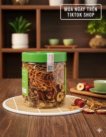 Trà Đông Trùng Thảo Mộc Tam Đảo (Hộp 150gam) - Phú Thọ