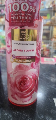 Sữa Tắm Cindy Bloom Aroma Flower Ngọt Ngào Hương Nước Hoa 640g