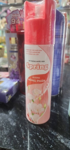 Nước Hoa Xịt Phòng Spring Hương Hồng Phấn 225ml