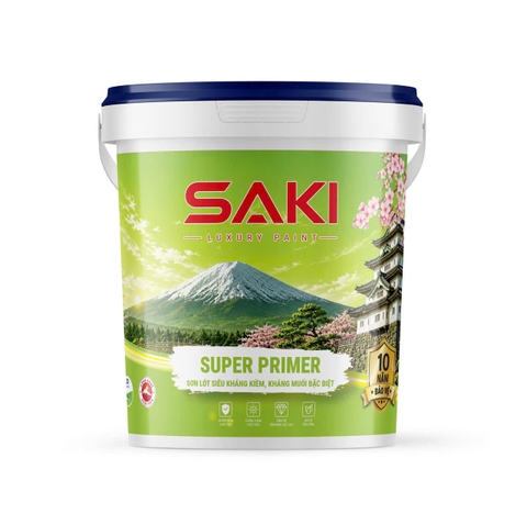 Sơn Lót Siêu Kháng Kiềm, Kháng Muối Đặc Biệt SAKI Super Primer