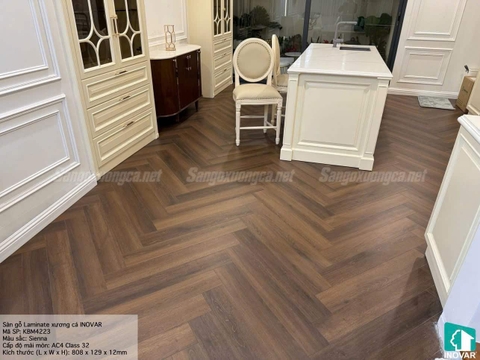Sàn Gỗ Xương Cá Avallon KBM4223