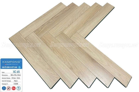 Sàn Gỗ Xương Cá Kampong XC65