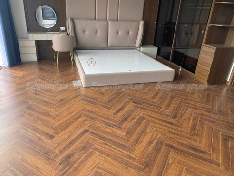 Sàn Gỗ Xương Cá Kampong XC68