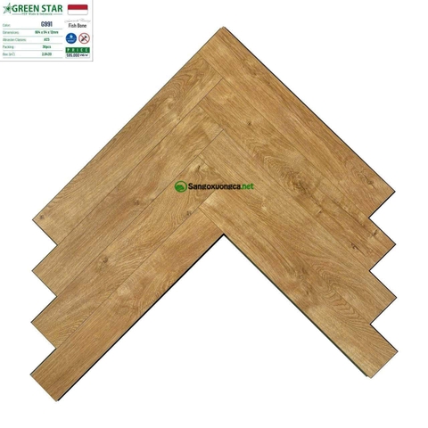 Sàn gỗ Xương cá Greenstar G991