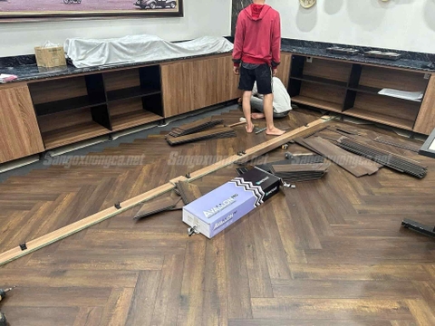 Sàn Gỗ Xương Cá Avallon Pro KBR632