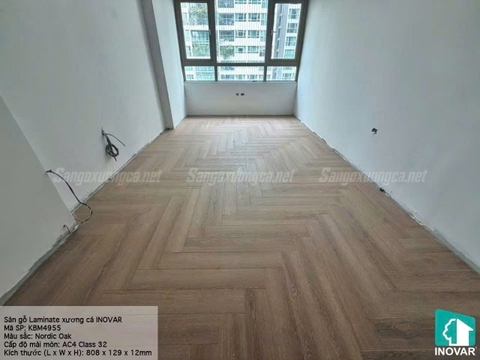Sàn Gỗ Xương Cá Avallon KBM4955