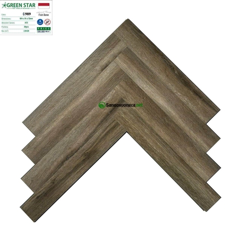 Sàn gỗ Xương cá Greenstar G989
