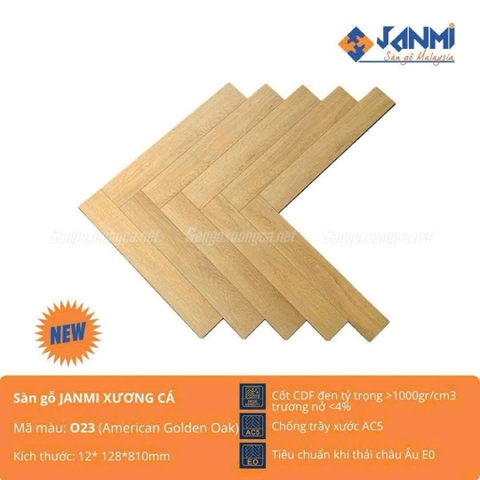 Sàn Gỗ Xương Cá Janmi O23