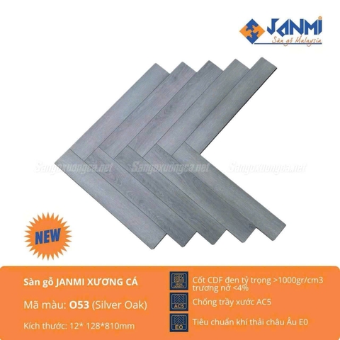 Sàn Gỗ Xương Cá Janmi O53