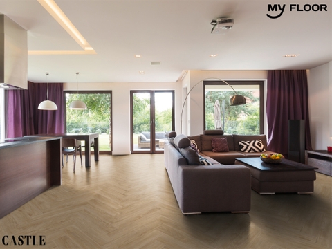 Sàn Gỗ Xương Cá My Floor MH1002