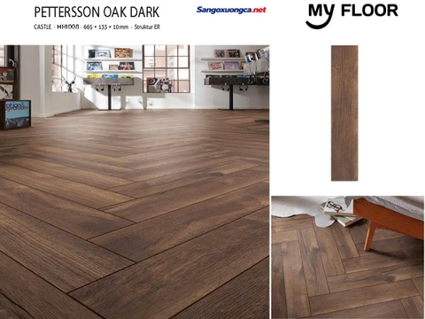 Sàn Gỗ Xương Cá My Floor MH1008