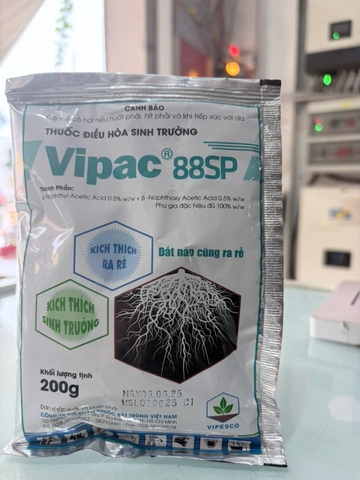 Vipac 88SP 200g – Thuốc Điều Hòa Sinh Trưởng, Kích Rễ, Kích Thích Sinh Trưởng