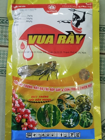 VUA RẦY 100G AGROHAO – THUỐC TRỪ RẦY NÂU TRÊN LÚA