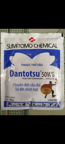 DANTOTSU 50WG 60G – CLOTHIANIDIN 500G/KG