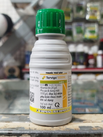 Tervigo 020SC – Thuốc trừ sâu chứa Abamectin 20 g/L