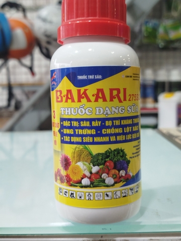 BAKARI 275SC 240ML – 3 HOẠT CHẤT, QUẢN LÝ RẦY VÀ CÔN TRÙNG GÂY HẠI