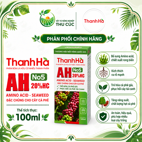 AH No5 20% HC THANH HÀ – AMINO ACID & SEAWEED CHUYÊN DÙNG CHO CÀ PHÊ