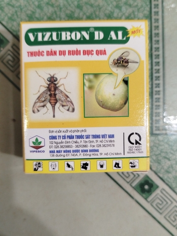 Thuốc dẫn dụ ruồi đục quả Vizubon D AL VIPESCO – Thu hút ruồi vàng gây hại trên cây ăn trái